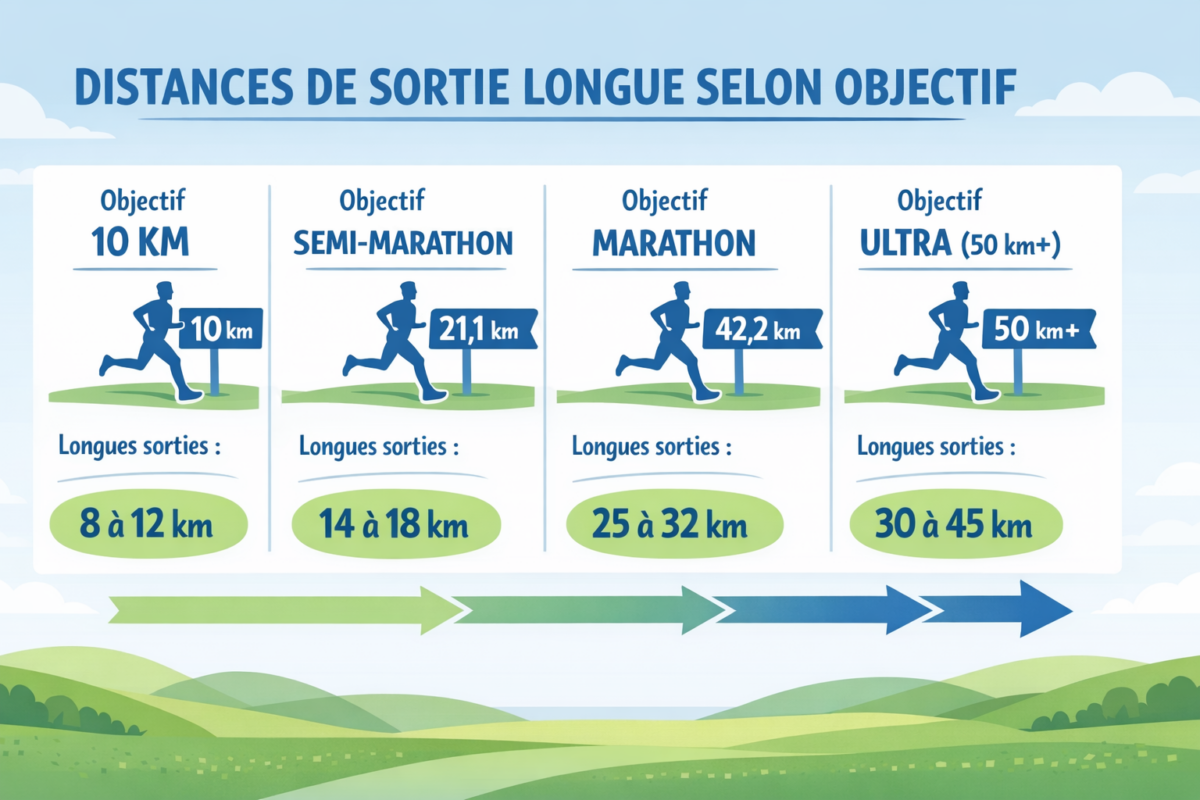 Quelle distance pour sortie longue