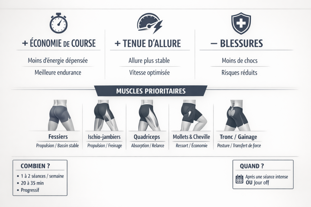 Circuit de renforcement musculaire running