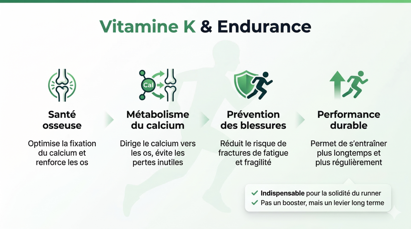 Role de la vitamine K en endurance