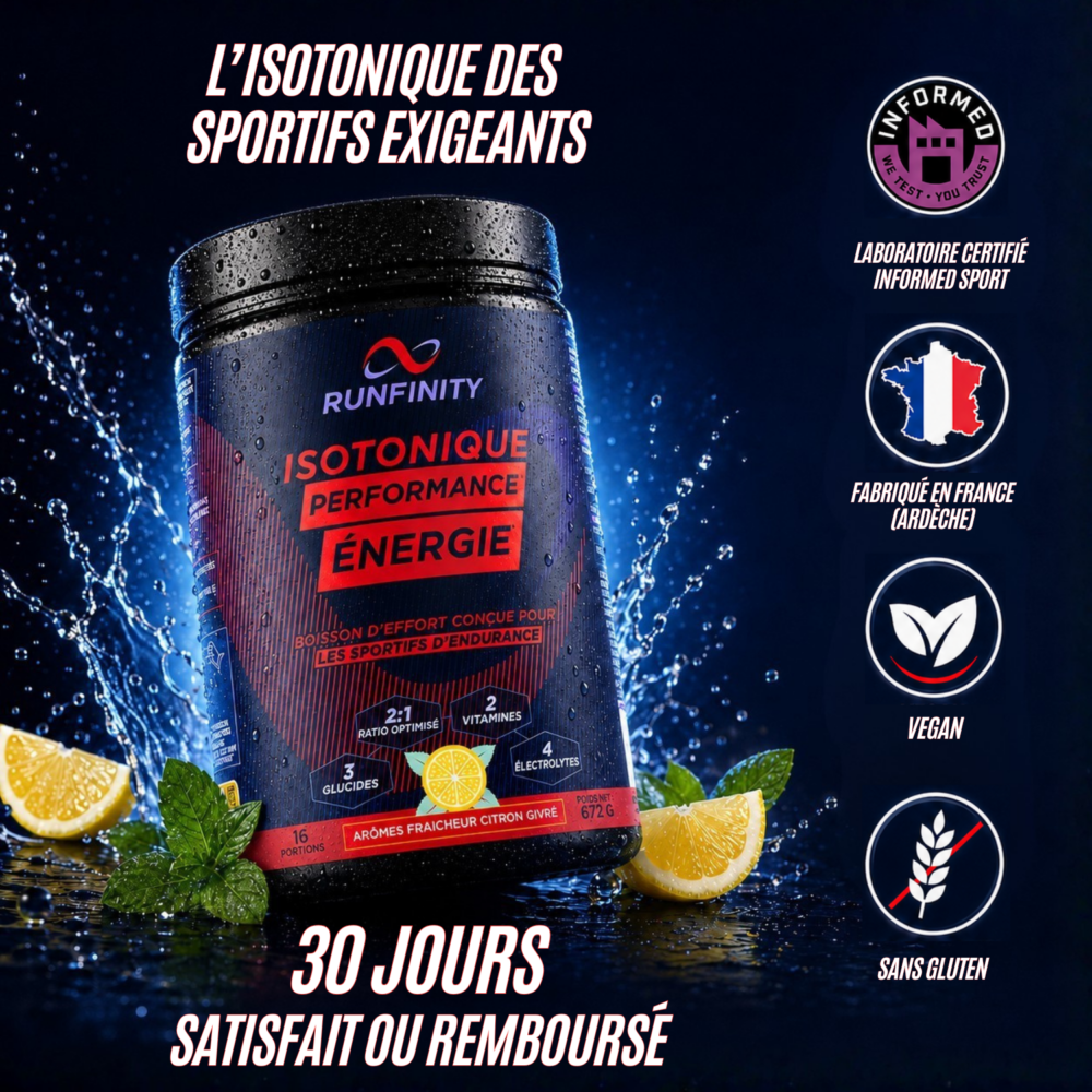 garantie isotonique runfinity