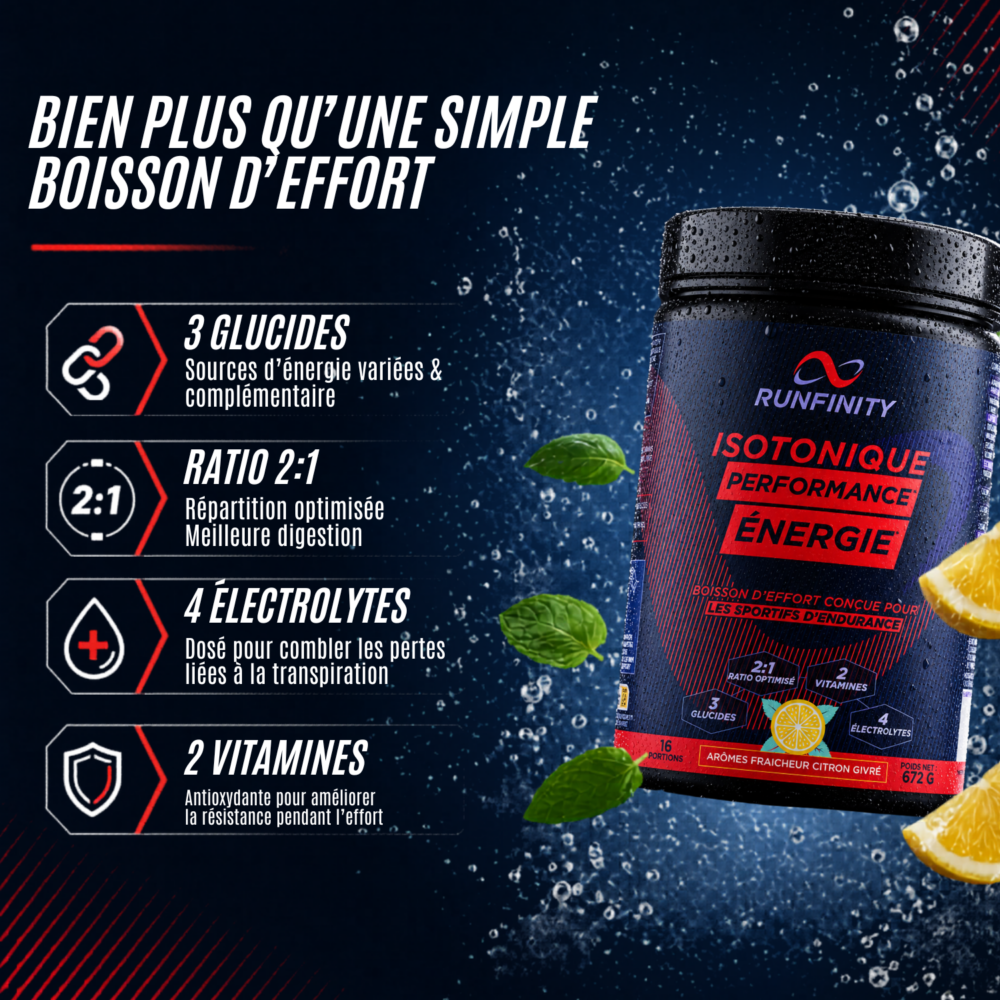 pourquoi chosir isotonique runfinity