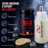 soft flasque et boisson isotonique