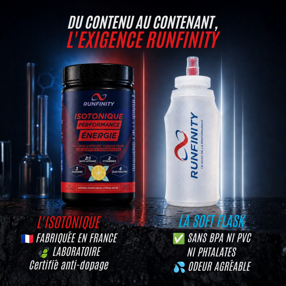 boisson isotonique et soft flasque