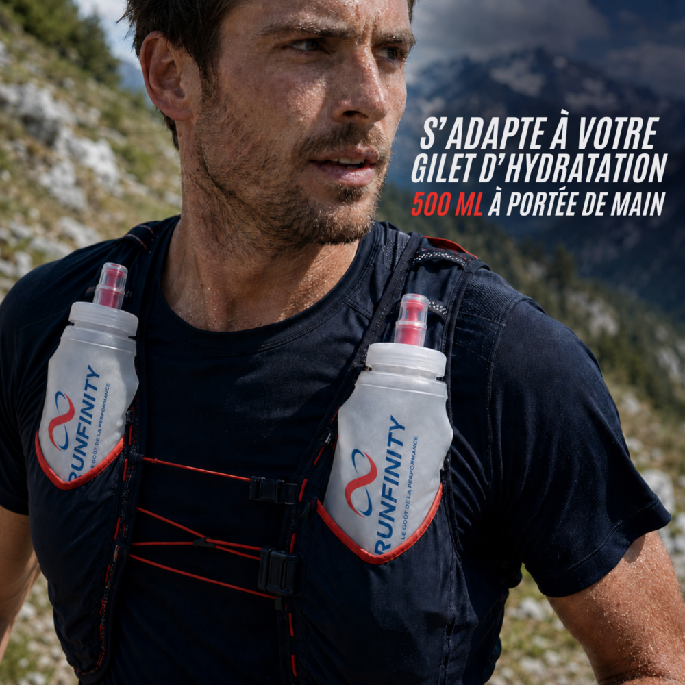 soft flasque runfinity gilet hydratation