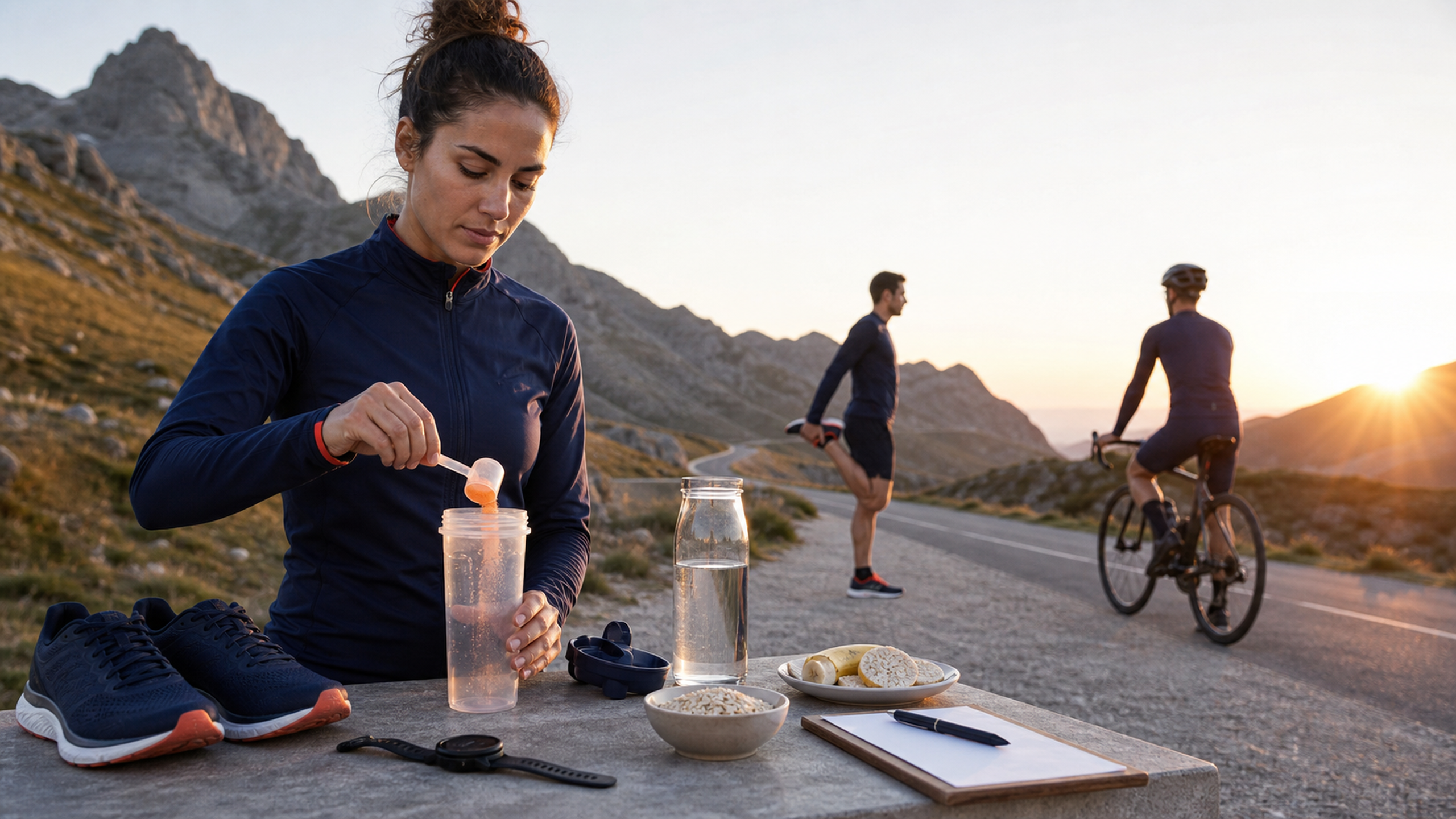 routine avec preworkout running