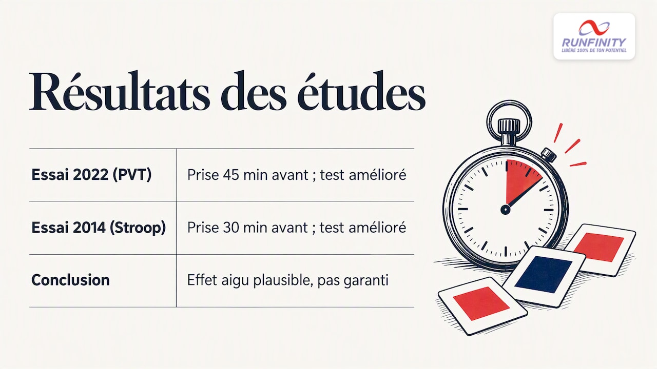 Un pre workout améliore-t-il vraiment la concentration ? — overview diagram